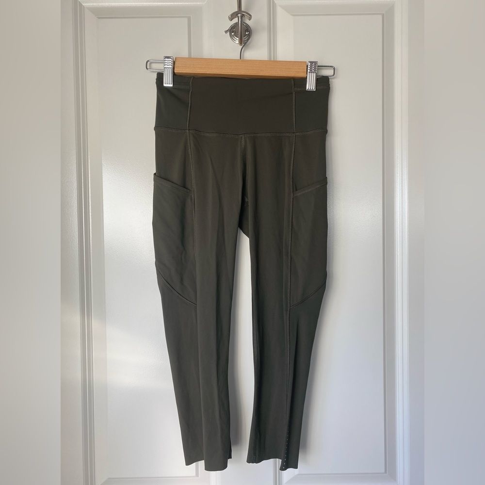 Lululemon Fast and Free Crop II *Nulux 19”